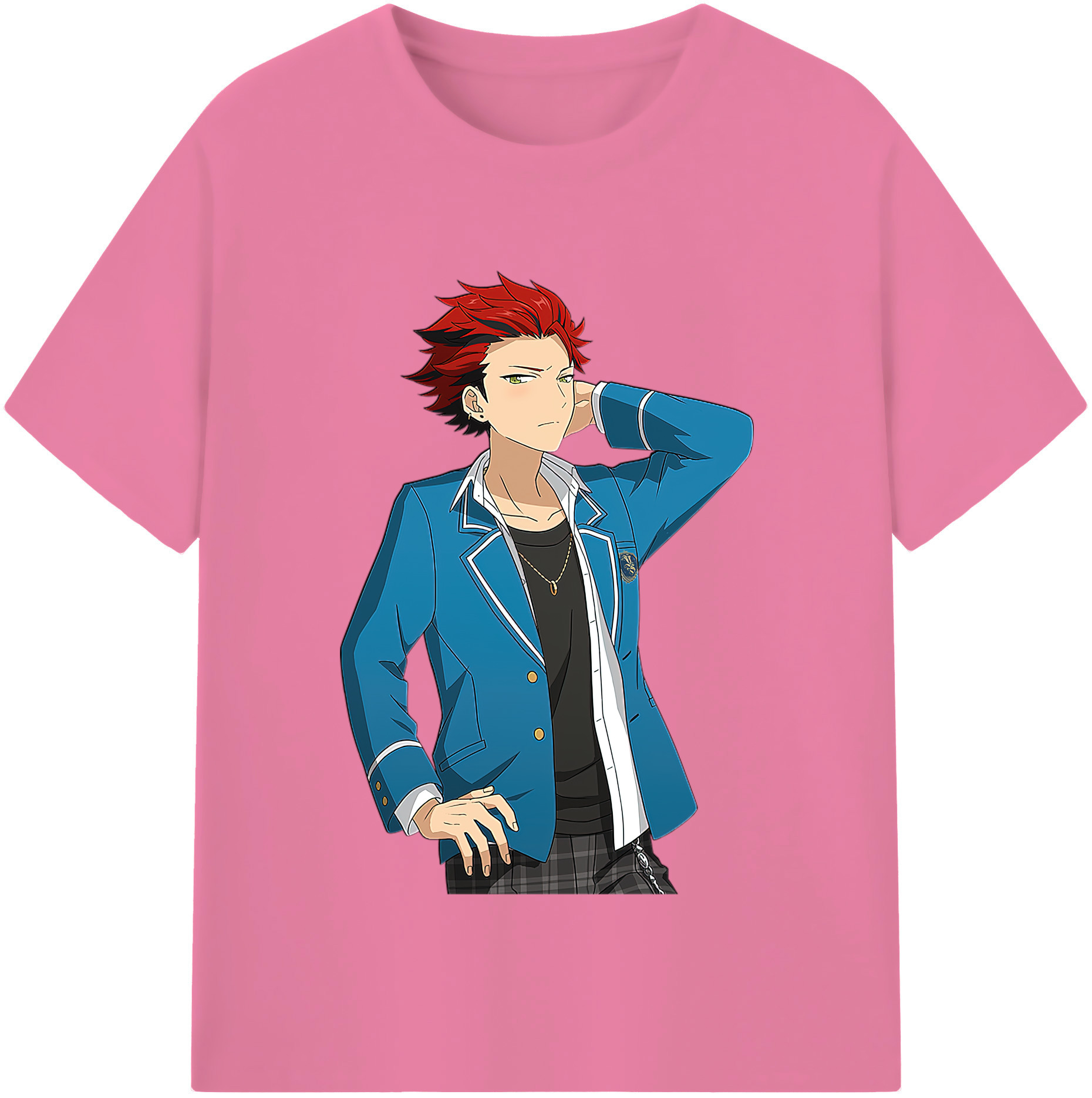 （画像用） あんさんぶるスターズ! Ensemble Stars 綿100％半袖Tシャツ（フロントプリント）